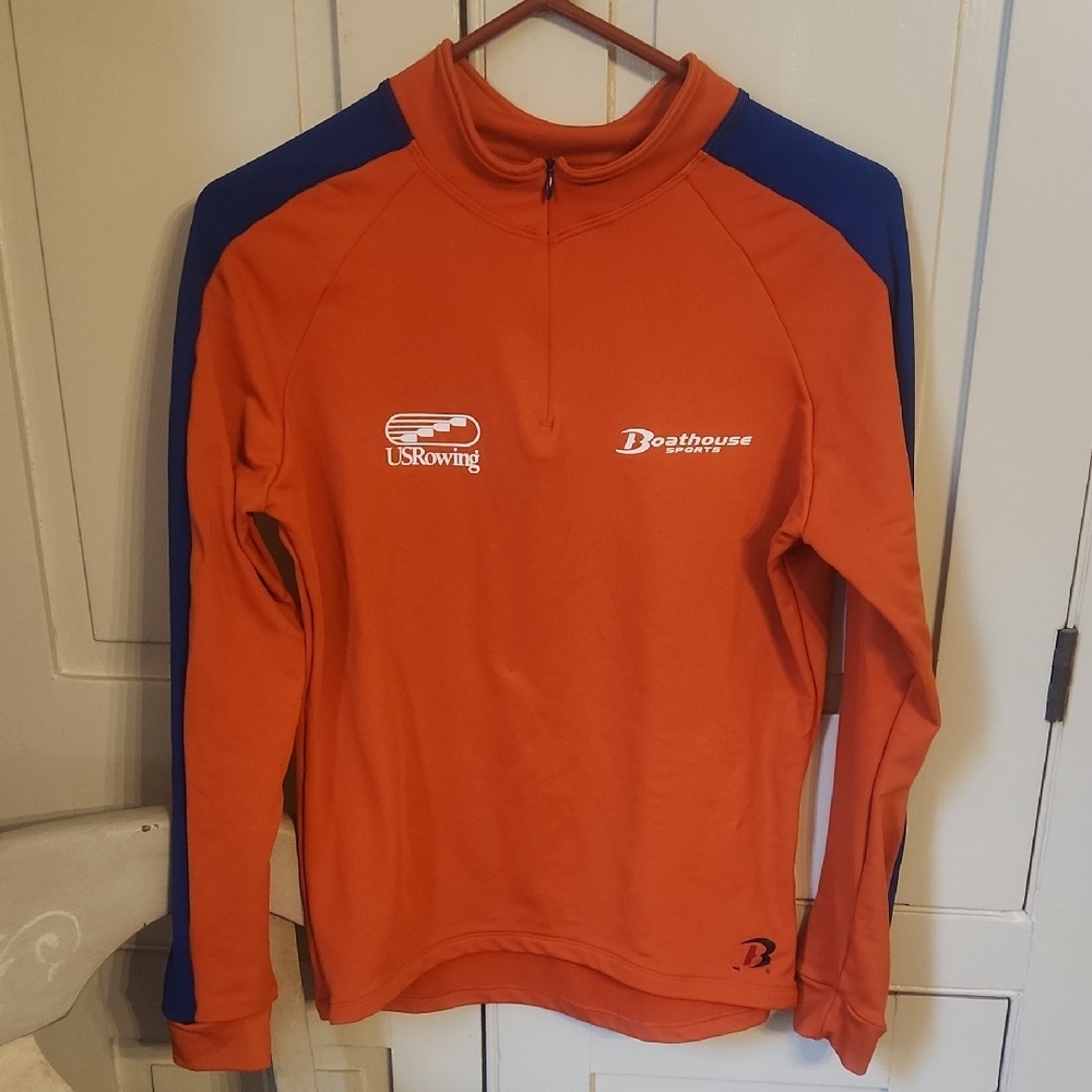 Men's Orange and Blue Jersey